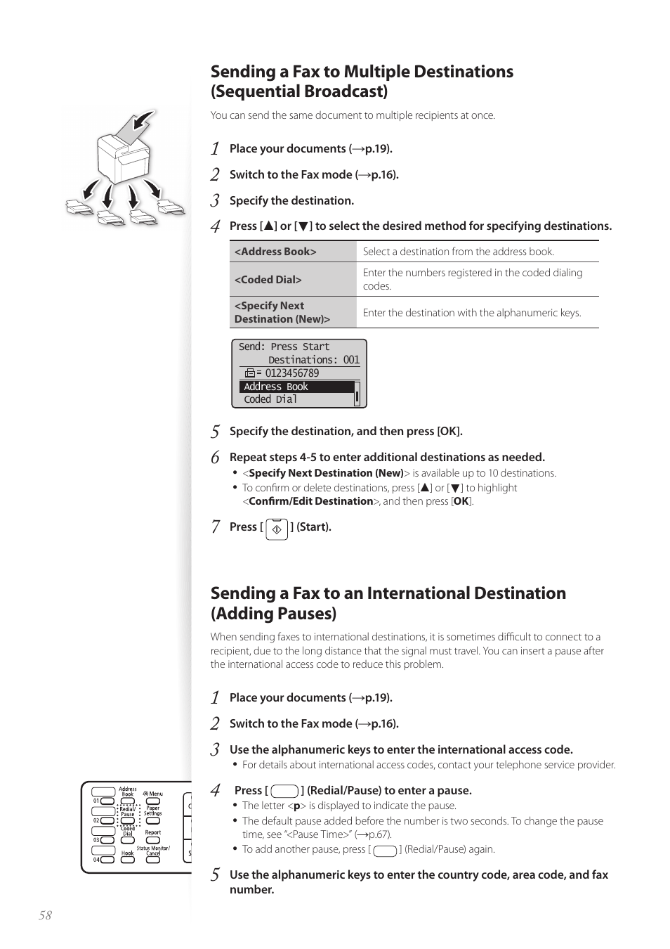 P.58 | Canon imageCLASS MF4890dw User Manual | Page 58 / 116