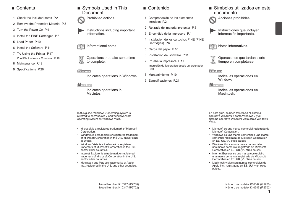 Canon PIXMA iP2702 User Manual | Page 3 / 24