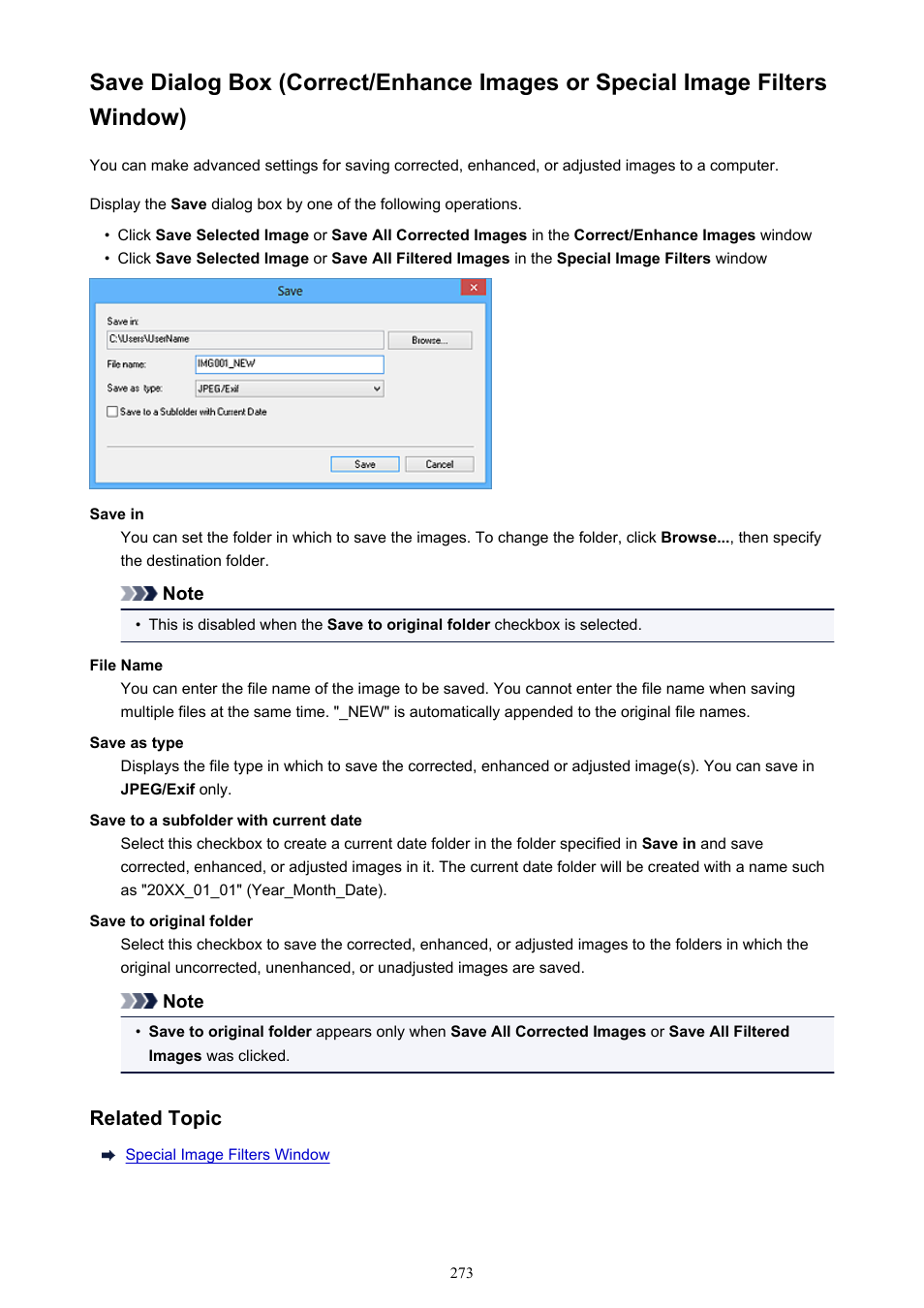 Save dialog box | Canon PIXMA Pro9000 Mark II User Manual | Page 273 / 303