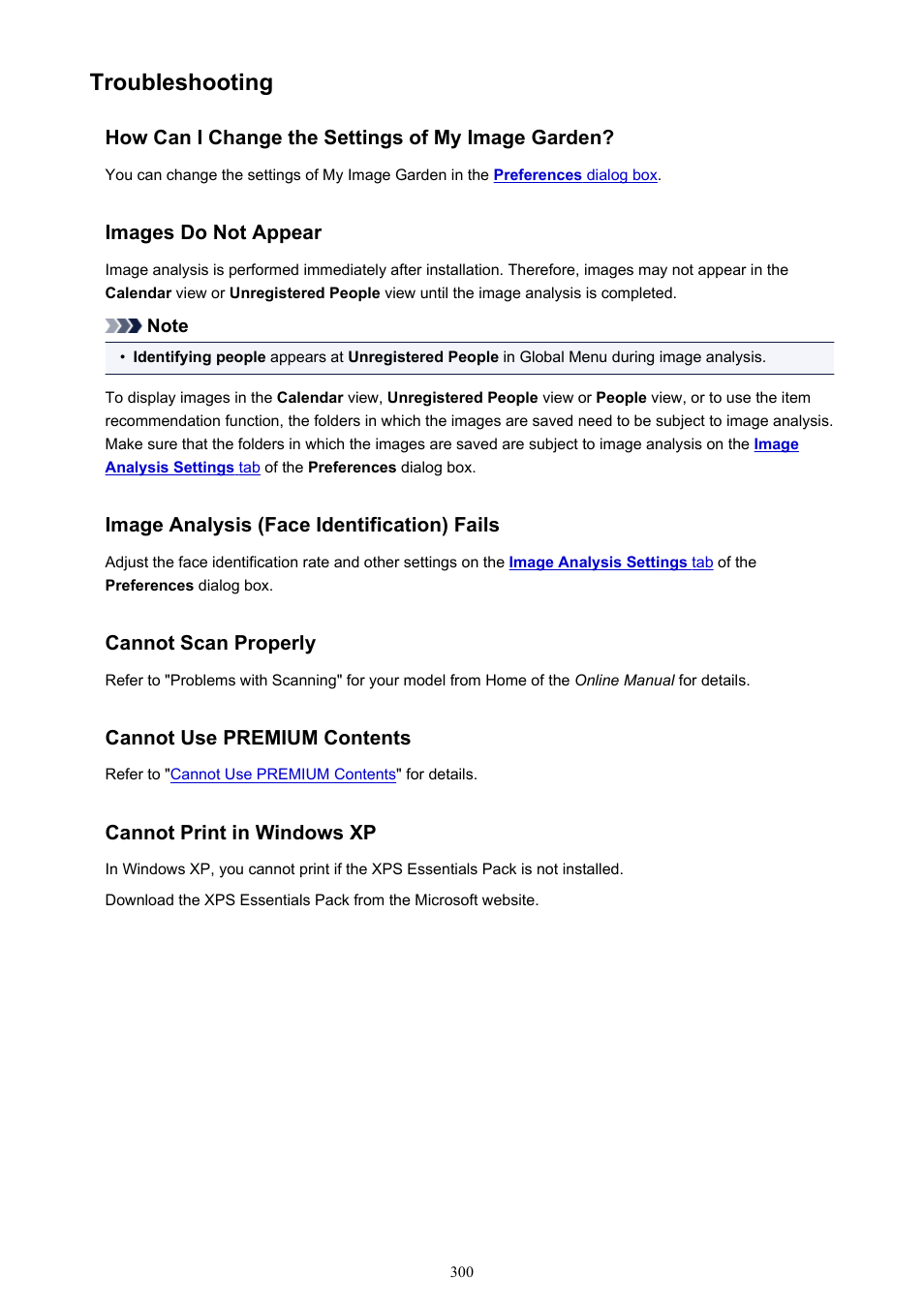 Troubleshooting | Canon PIXMA Pro9000 Mark II User Manual | Page 300 / 303