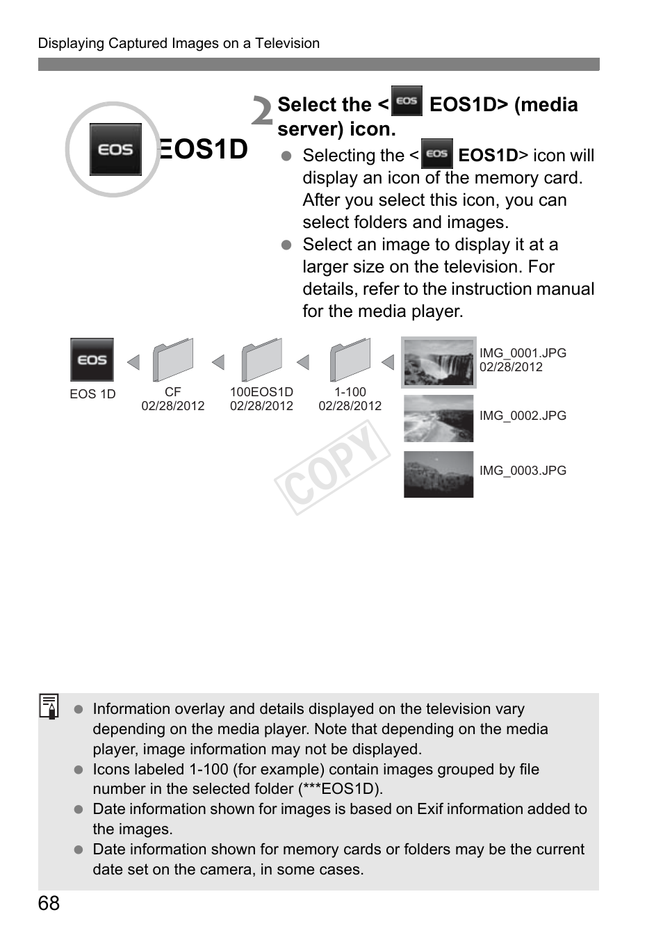 Cop y, Eos1d | Canon EOS-1D C User Manual | Page 68 / 116