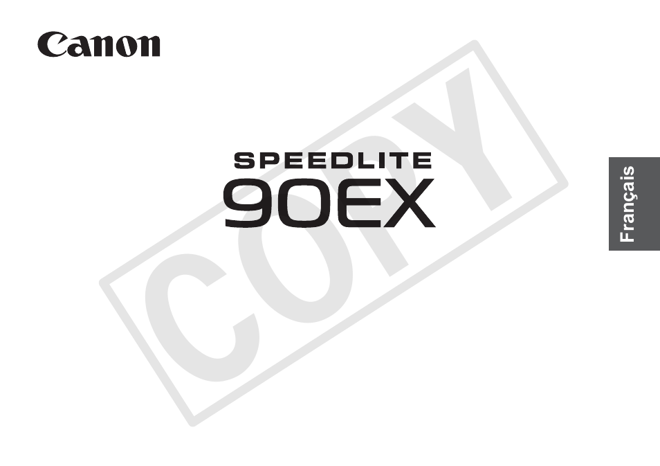 Cop y | Canon Speedlite 90EX User Manual | Page 37 / 106
