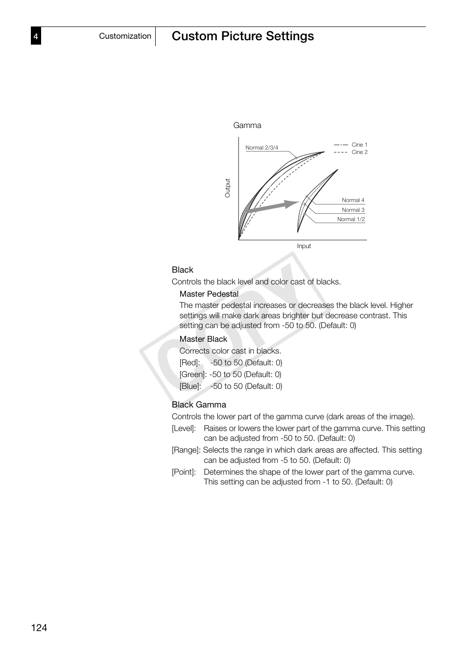 Cop y | Canon XF305 User Manual | Page 124 / 217