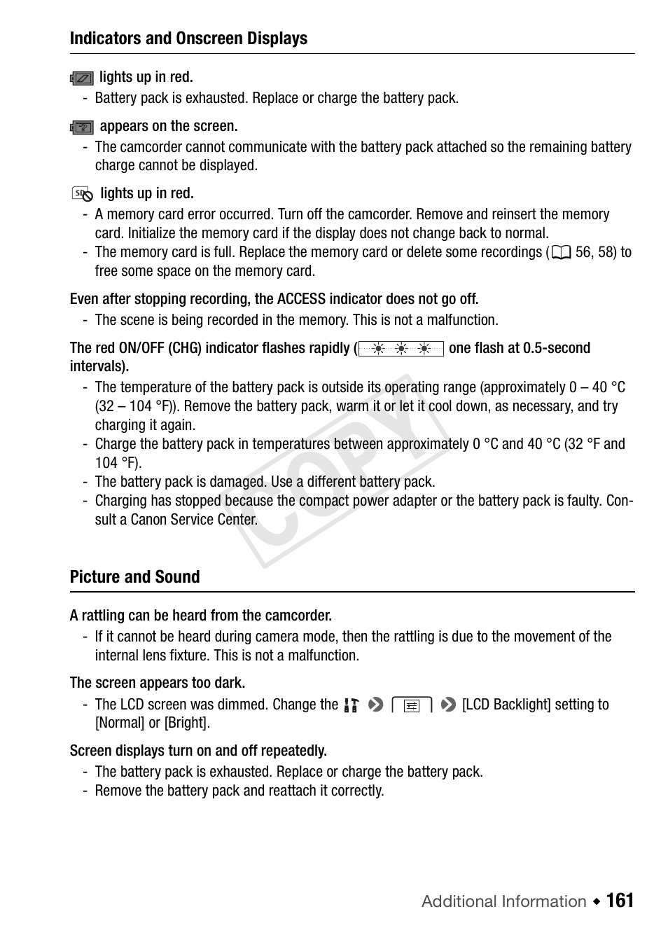 Cop y | Canon VIXIA HF R42 User Manual | Page 161 / 197