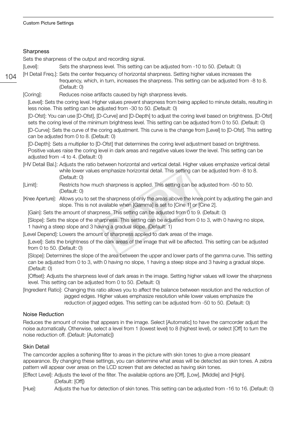 Cop y | Canon XF105 User Manual | Page 104 / 186