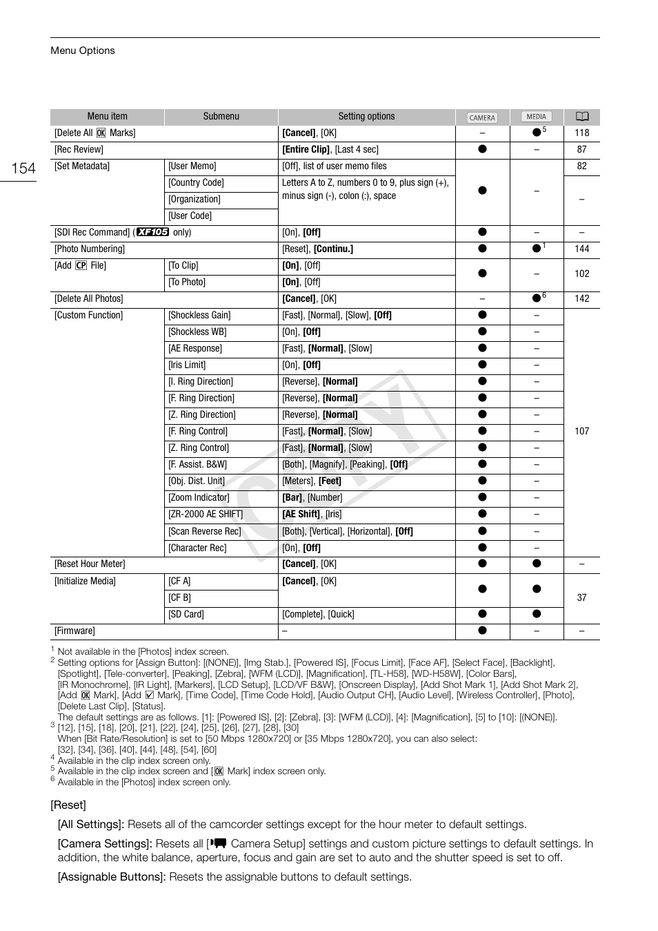 Cop y | Canon XF105 User Manual | Page 154 / 186