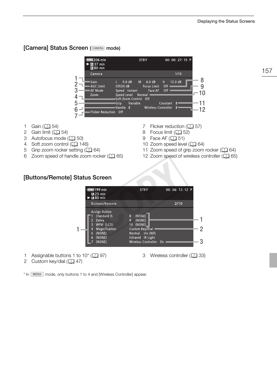 Cop y | Canon XF105 User Manual | Page 157 / 186