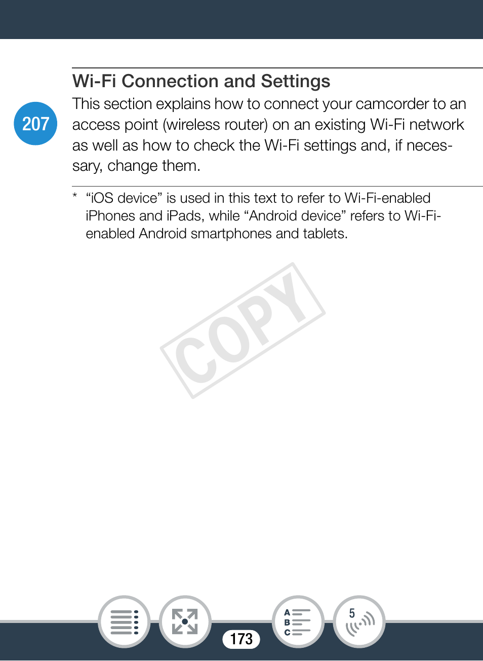 Cop y | Canon VIXIA mini X User Manual | Page 173 / 310