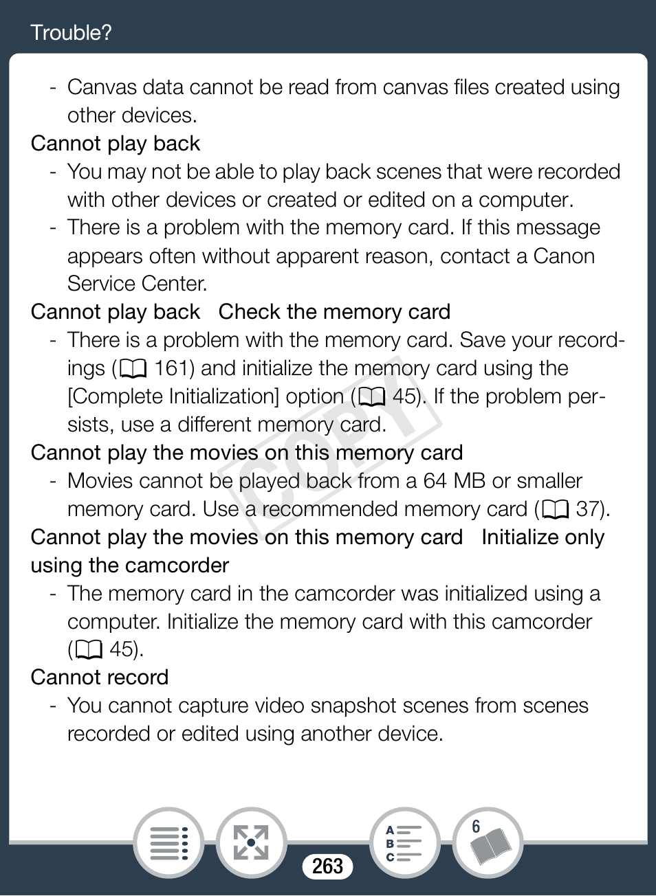 Cop y | Canon VIXIA mini X User Manual | Page 263 / 310
