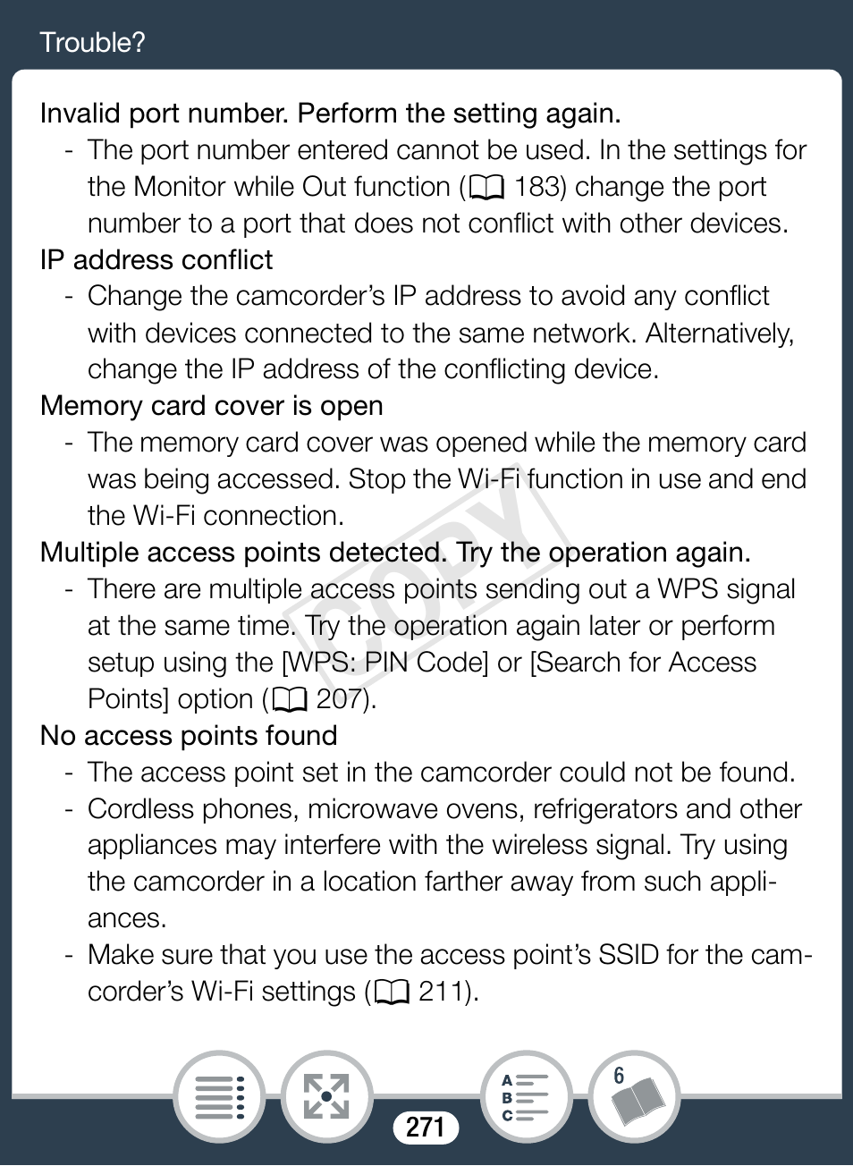 Cop y | Canon VIXIA mini X User Manual | Page 271 / 310