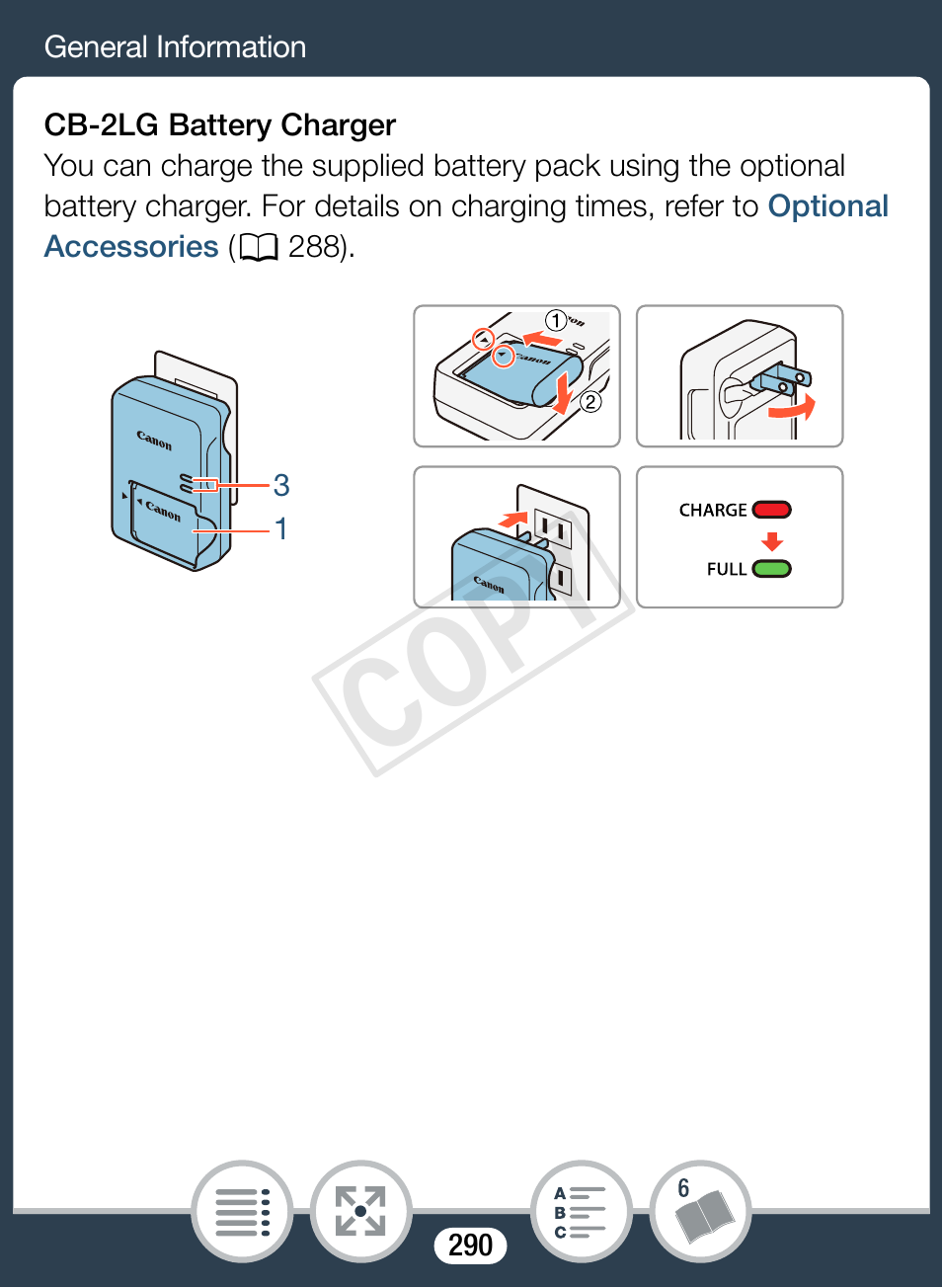 Cop y | Canon VIXIA mini X User Manual | Page 290 / 310