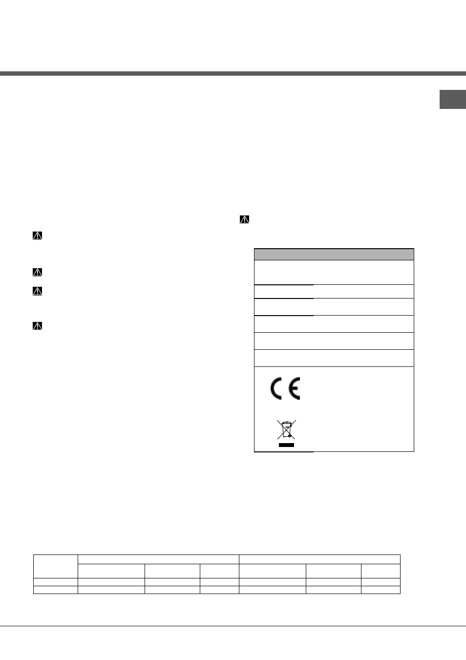 Conseils pour le premier lavage | Hotpoint Ariston LFT 114/HA User Manual | Page 27 / 84