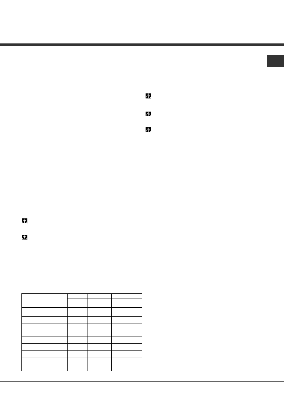 Spüloptionen, Multifunktions-tabs, Startzeitvorwahl | Halbe gerätefüllung im ober- oder unterkorb | Hotpoint Ariston LST 329 AX-HA User Manual | Page 43 / 84
