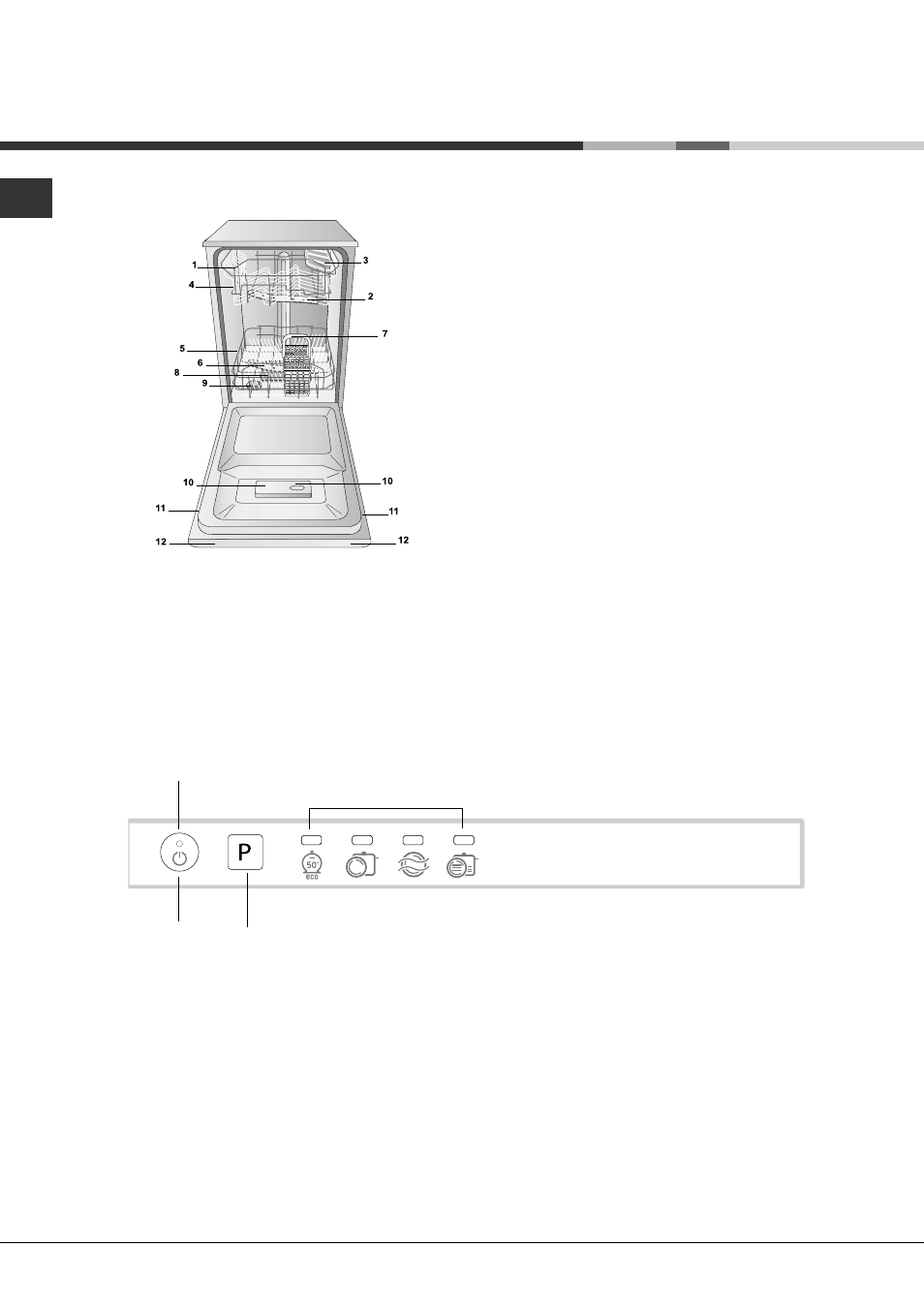 Descrizione dell’apparecchio | Hotpoint Ariston LST 114-HA User Manual | Page 4 / 84