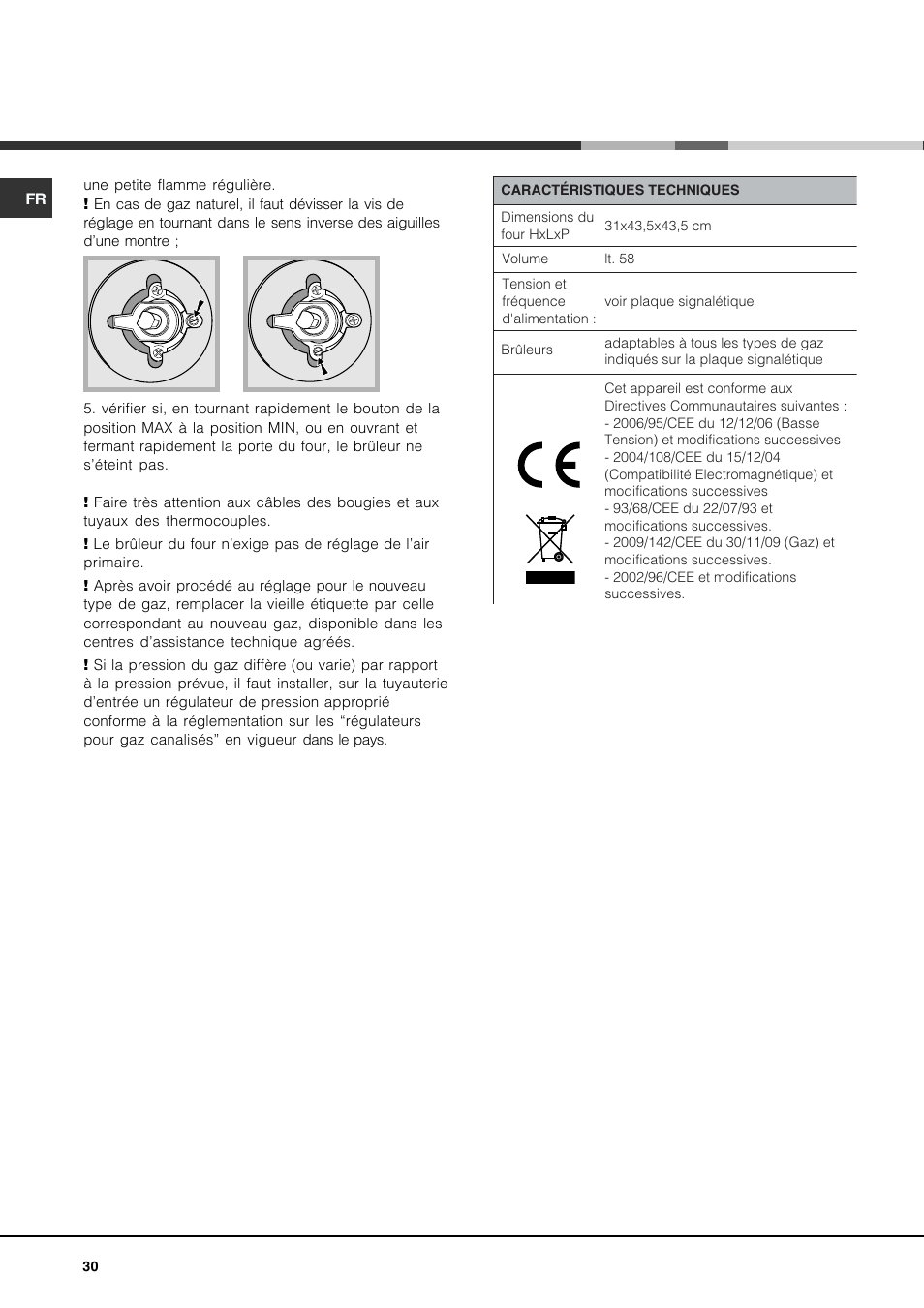Hotpoint Ariston CP77SG1-HA User Manual | Page 30 / 76