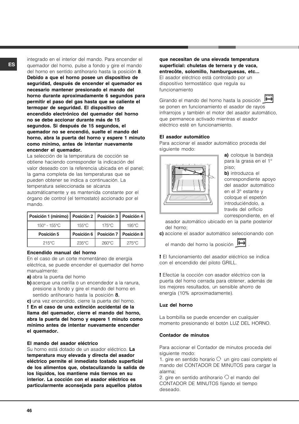 Hotpoint Ariston CP77SG1-HA User Manual | Page 46 / 76