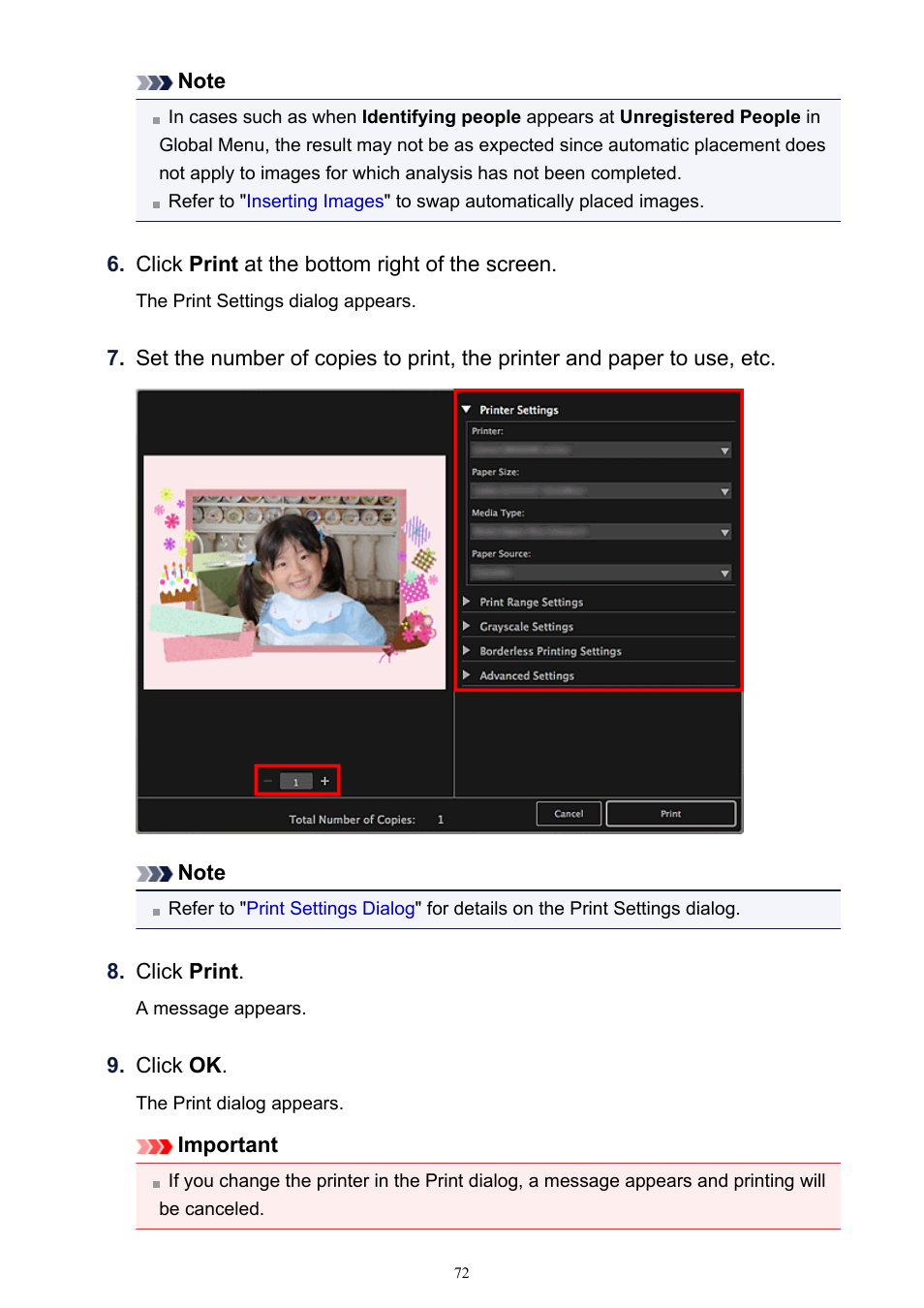 Canon PIXMA MG2440 User Manual | Page 72 / 335