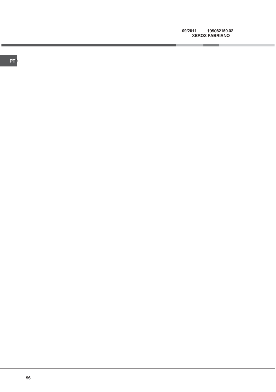 Hotpoint Ariston FT 850.1/HA User Manual | Page 56 / 56