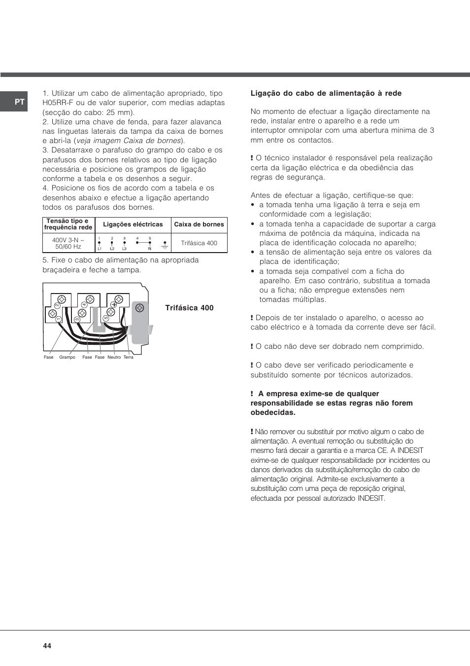 Hotpoint Ariston KRM 640 X User Manual | Page 44 / 72