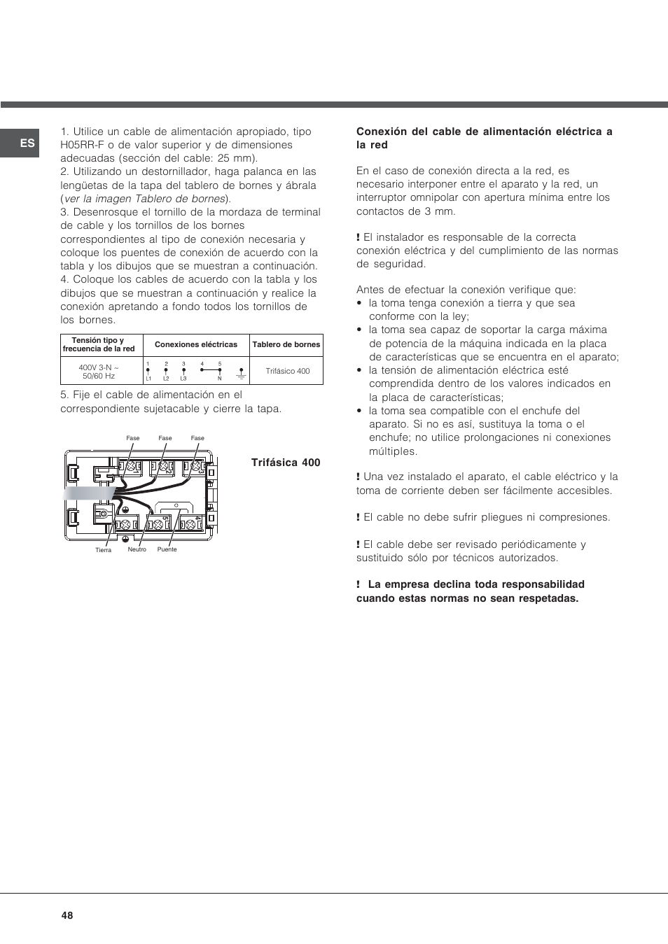 Hotpoint Ariston KRA 640 X User Manual | Page 48 / 56