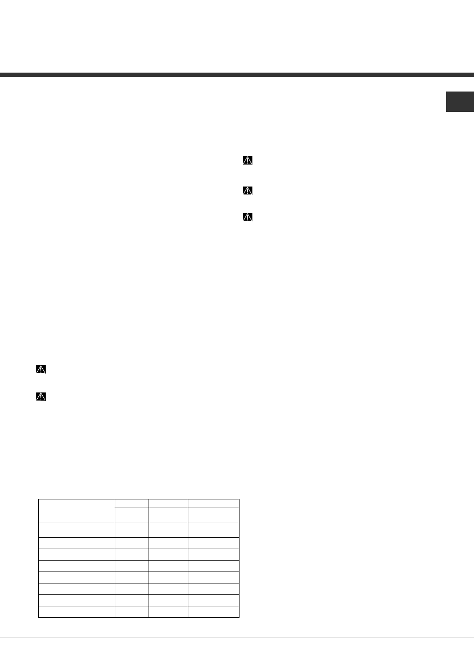 Spüloptionen, Multifunktions-tabs, Startzeitvorwahl | Halbe gerätefüllung im ober- oder unterkorb | Hotpoint Ariston LST 328 A-HA User Manual | Page 43 / 84
