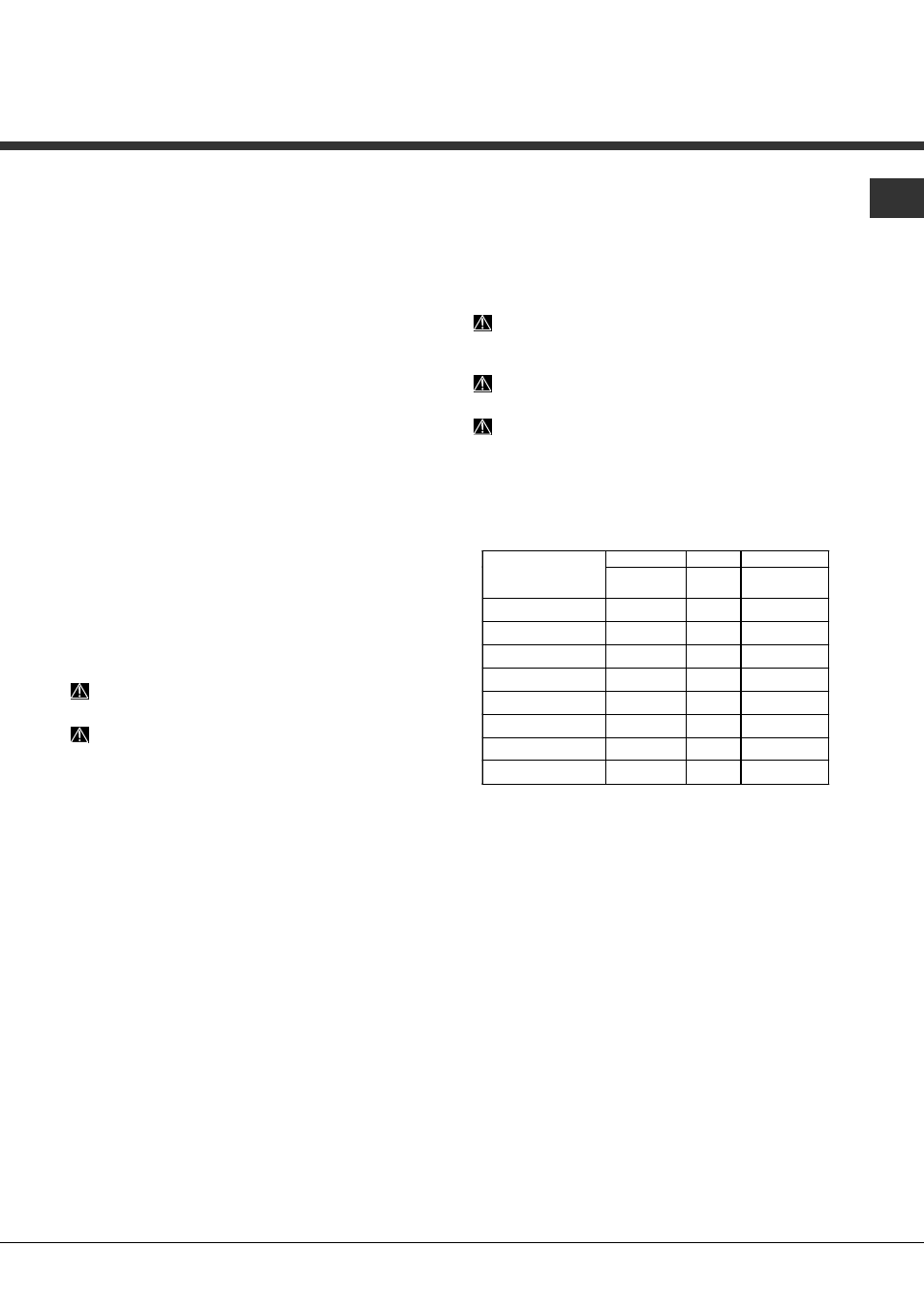 Opções de lavagem, Pastilhas multifunção, Início retardado | Meia carga no cesto superior ou inferior | Hotpoint Ariston LST 328 A-HA User Manual | Page 79 / 84