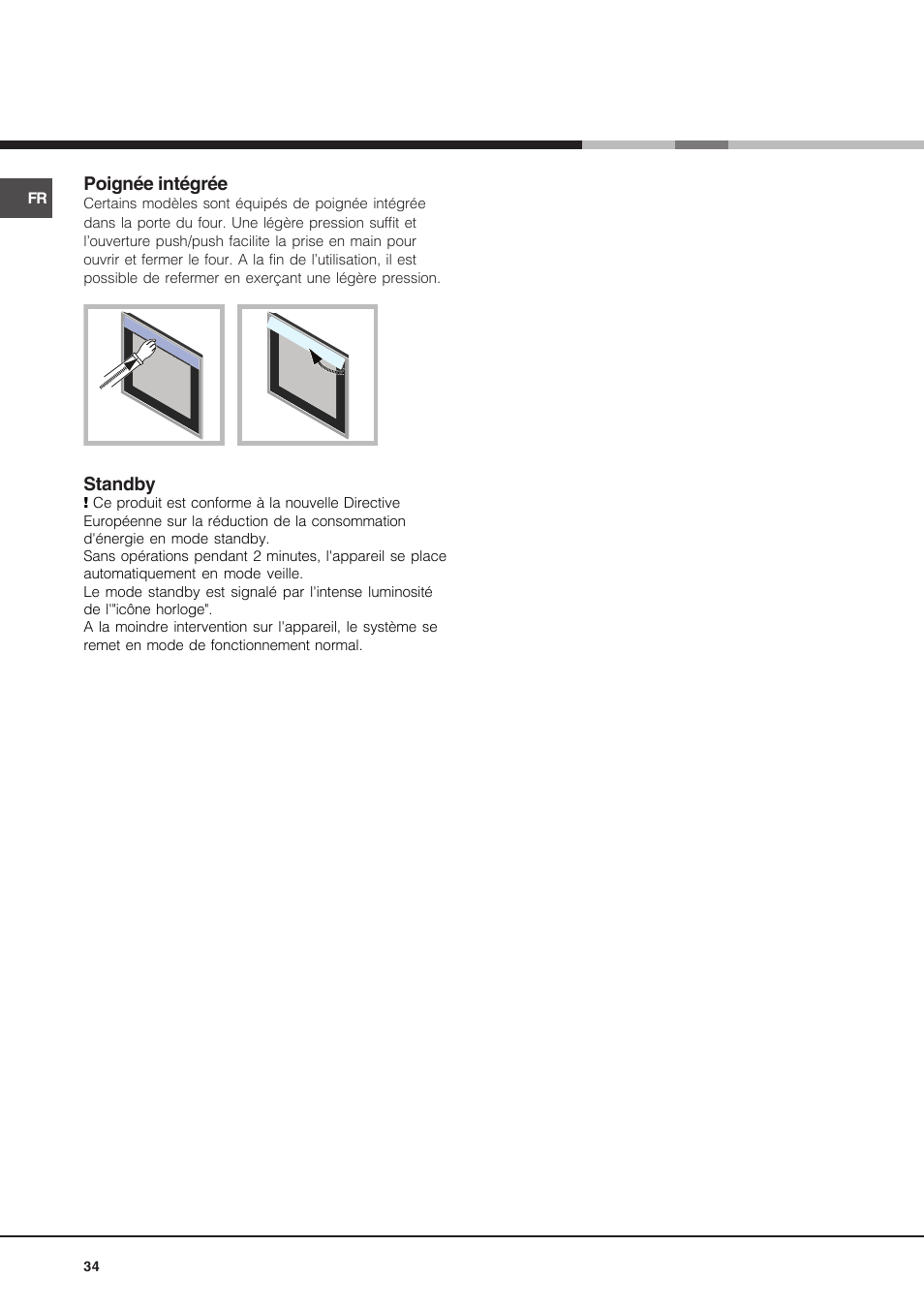 Hotpoint Ariston Luce FK 89 P X-HA User Manual | Page 34 / 72