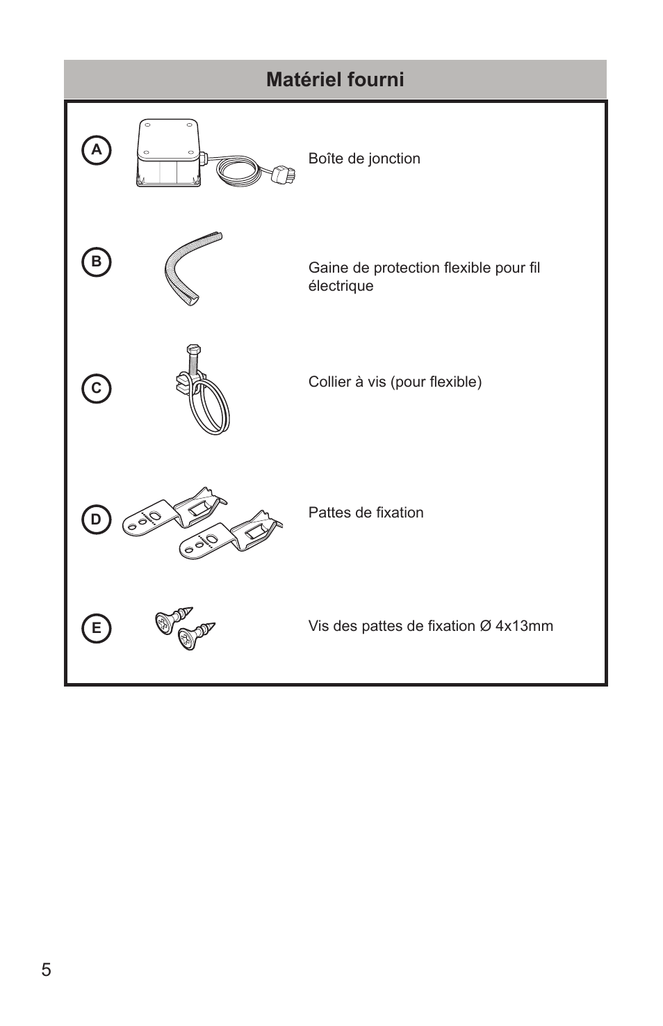 Matériel fourni | Bosch SHX65T55UC User Manual | Page 34 / 88