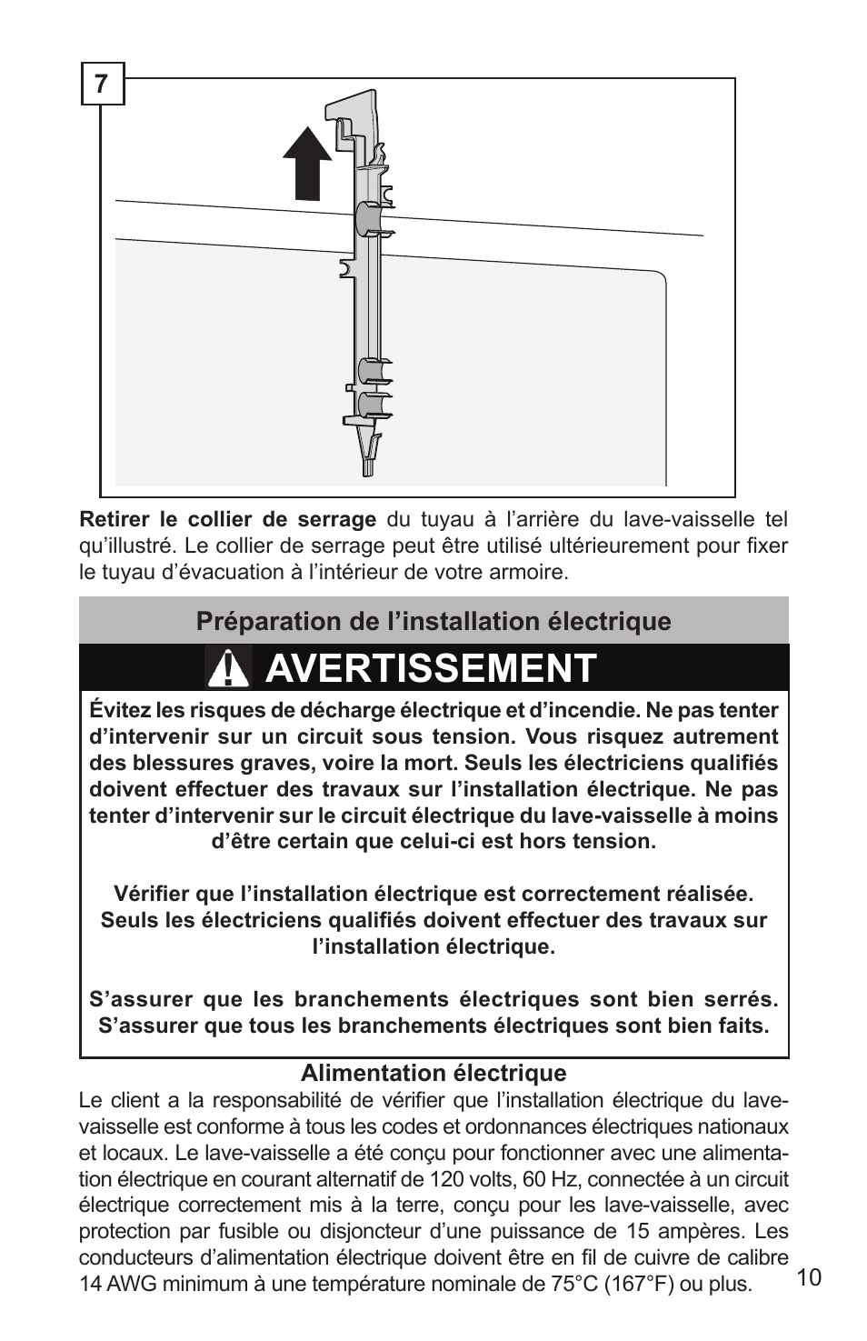 Avertissement | Bosch SHX65T55UC User Manual | Page 39 / 88