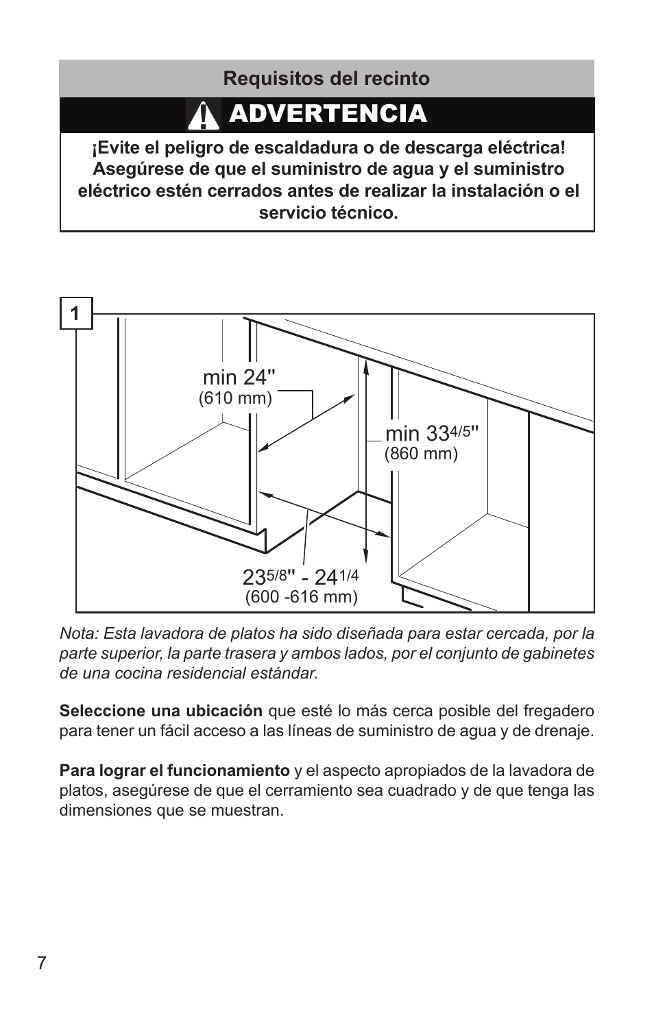 Advertencia | Bosch SHX65T55UC User Manual | Page 64 / 88