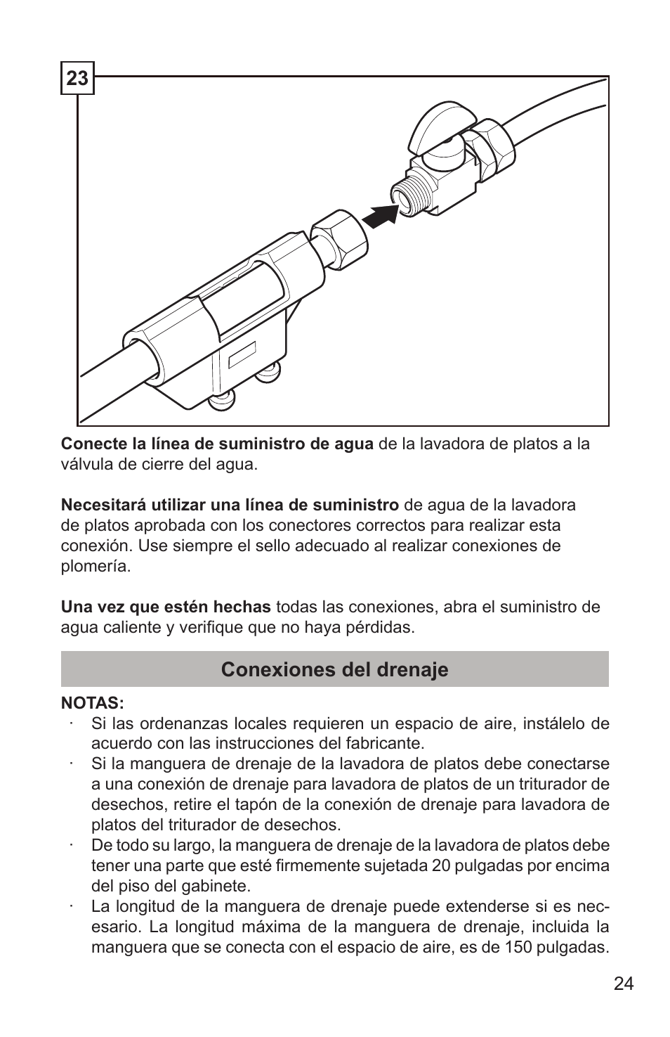 Conexiones del drenaje | Bosch SHX65T55UC User Manual | Page 81 / 88