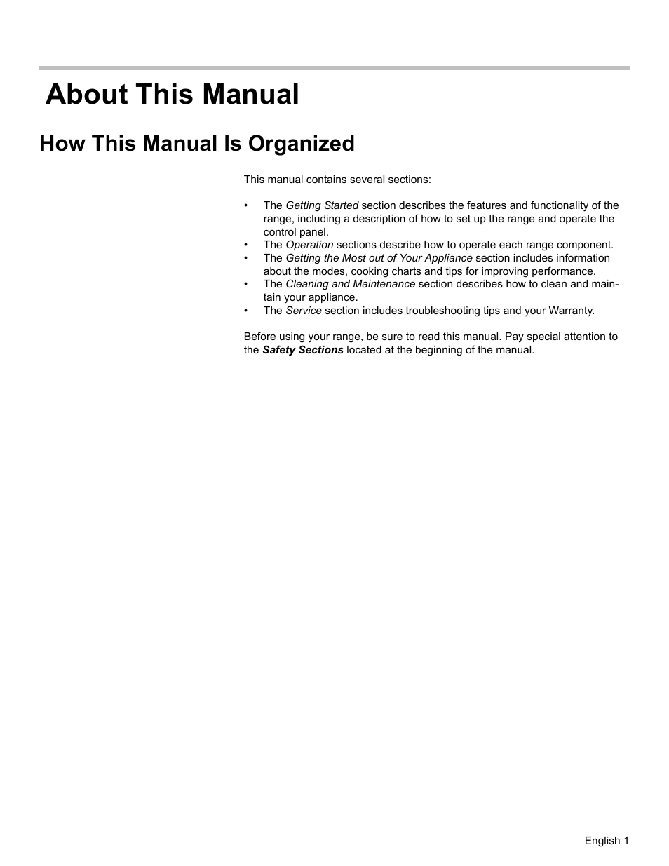 About this manual, How this manual is organized | Bosch HDI7282U User Manual | Page 3 / 56