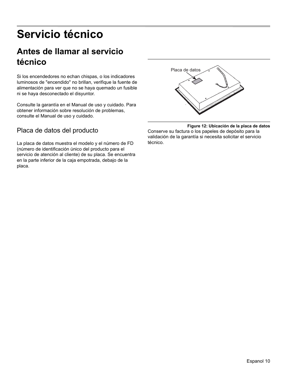Servicio técnico, Antes de llamar al servicio técnico | Bosch NGM8655UC User Manual | Page 35 / 36
