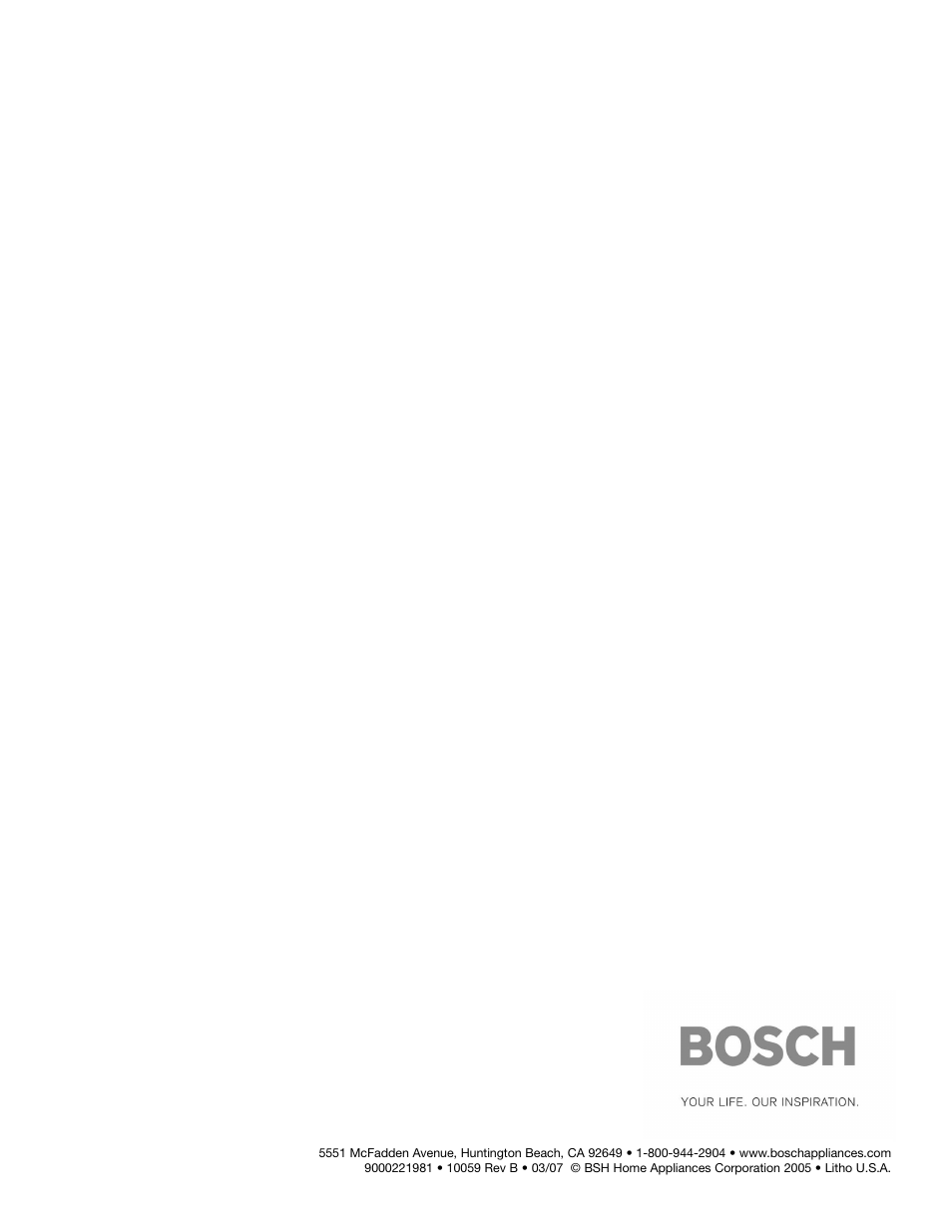 Bosch DHL755BUC User Manual | Page 28 / 28