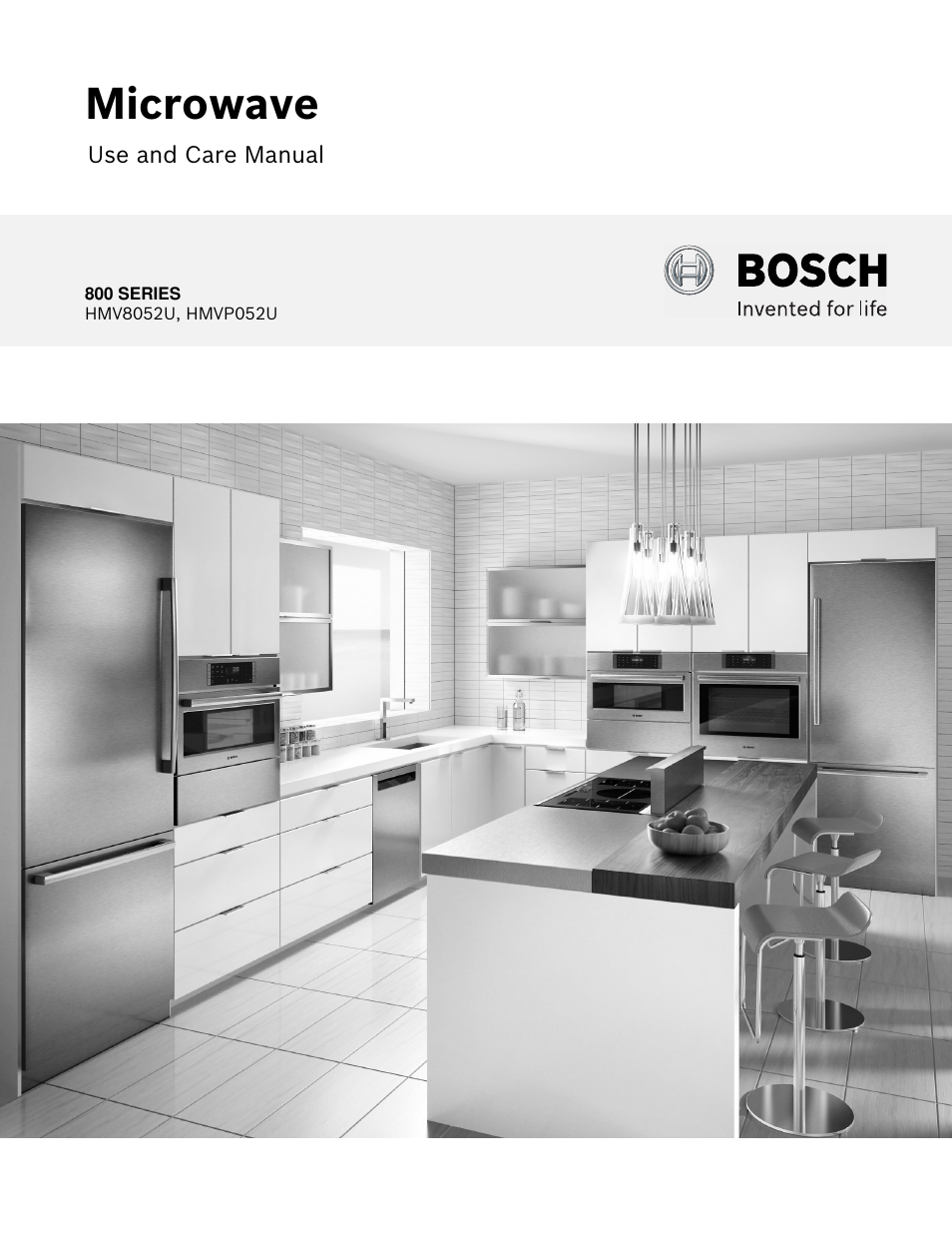 Bosch HMV8052U User Manual | 60 pages