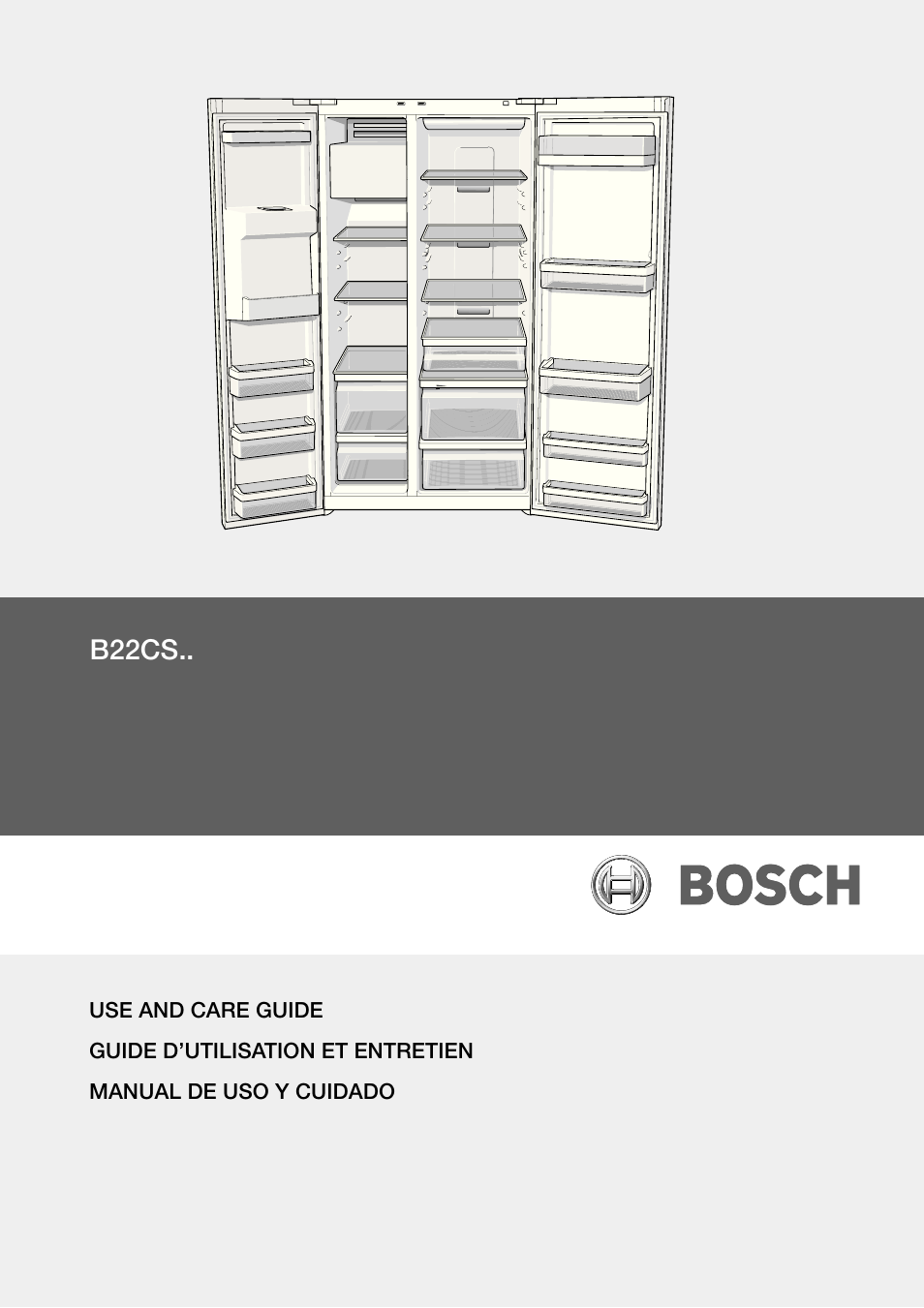 Bosch B22CS30SNS User Manual | 76 pages