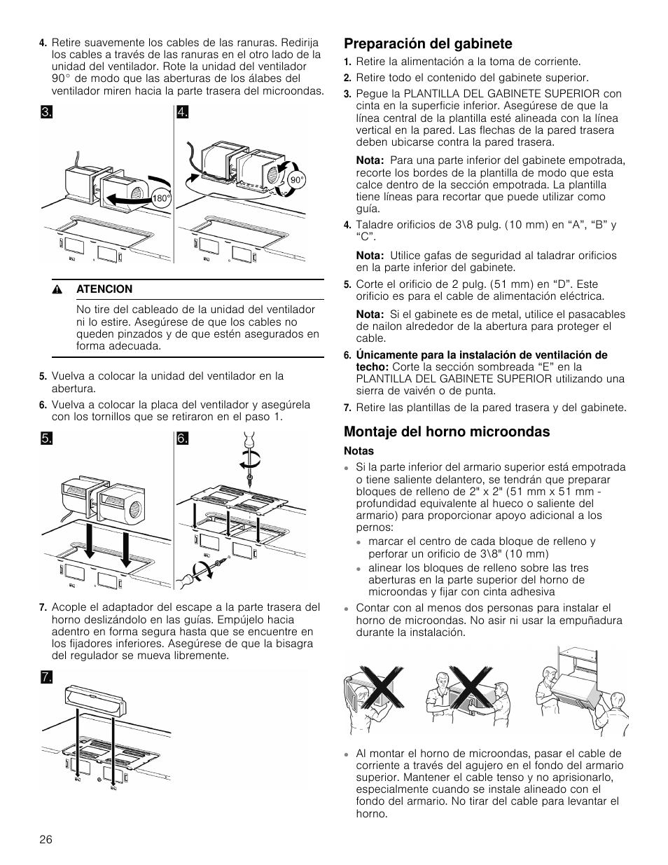 Bosch HMV5052U User Manual | Page 26 / 32