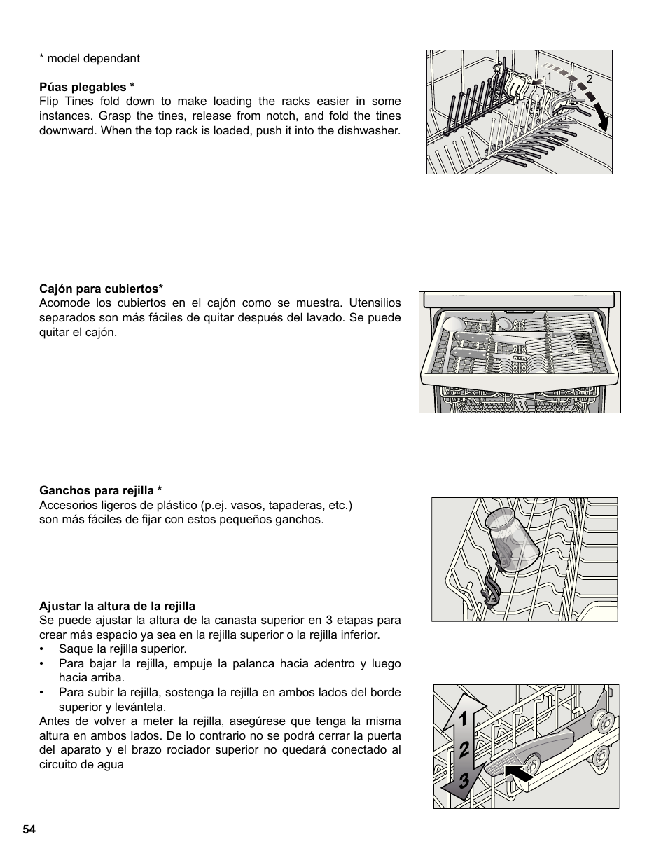 Bosch SGE63E06UC User Manual | Page 54 / 64