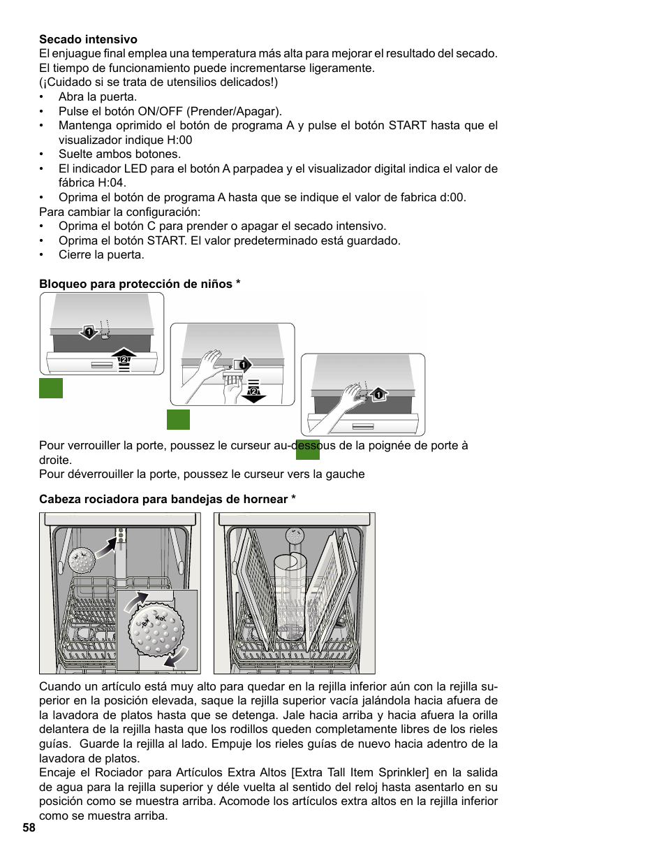 Bosch SGE63E06UC User Manual | Page 58 / 64