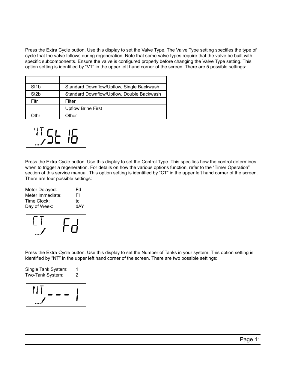 Master programming mode | Water Inc SXT Timer User Manual | Page 11 / 36