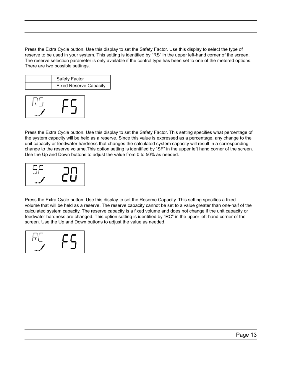 Master programming mode | Water Inc SXT Timer User Manual | Page 13 / 36