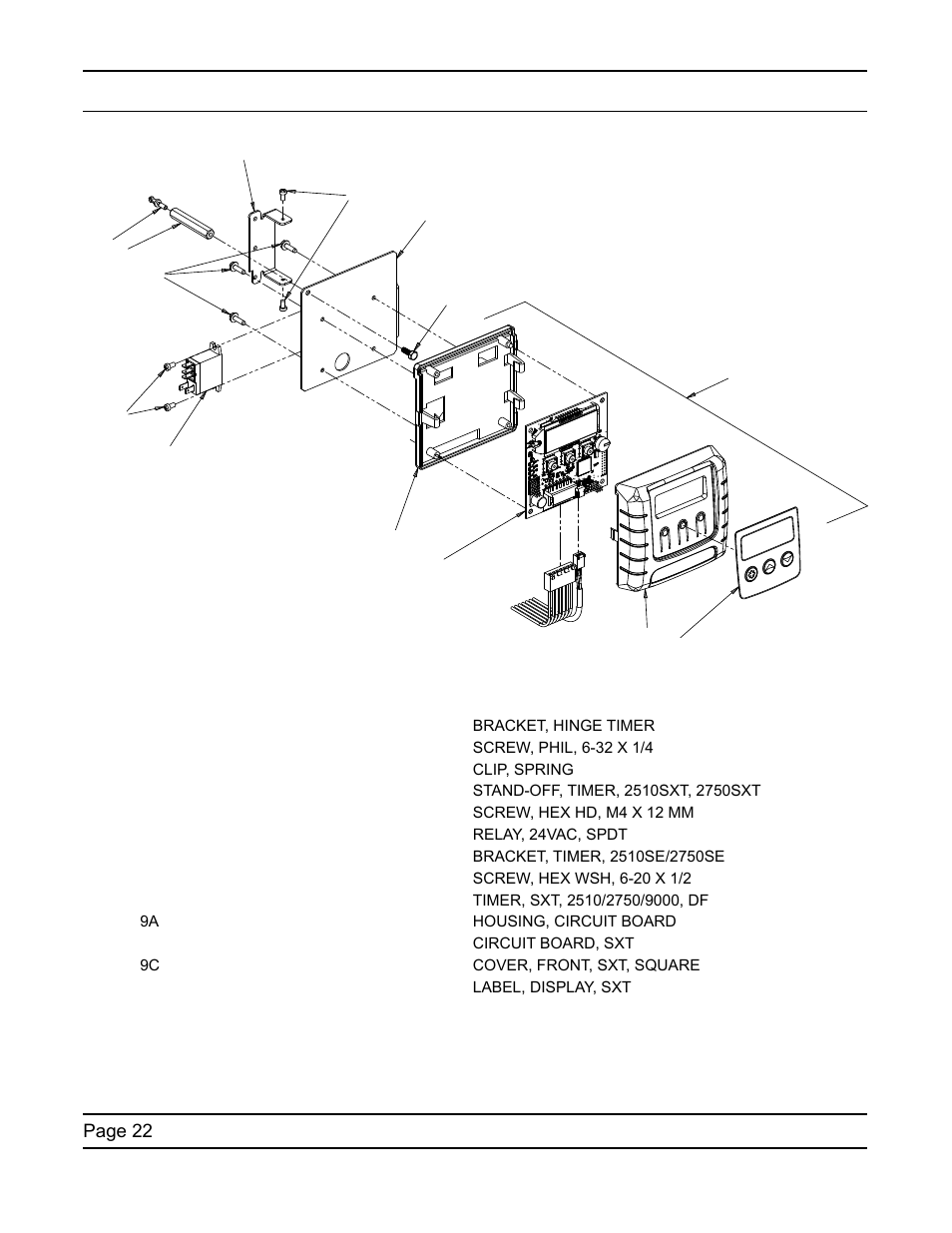 Water Inc SXT Timer User Manual | Page 22 / 36
