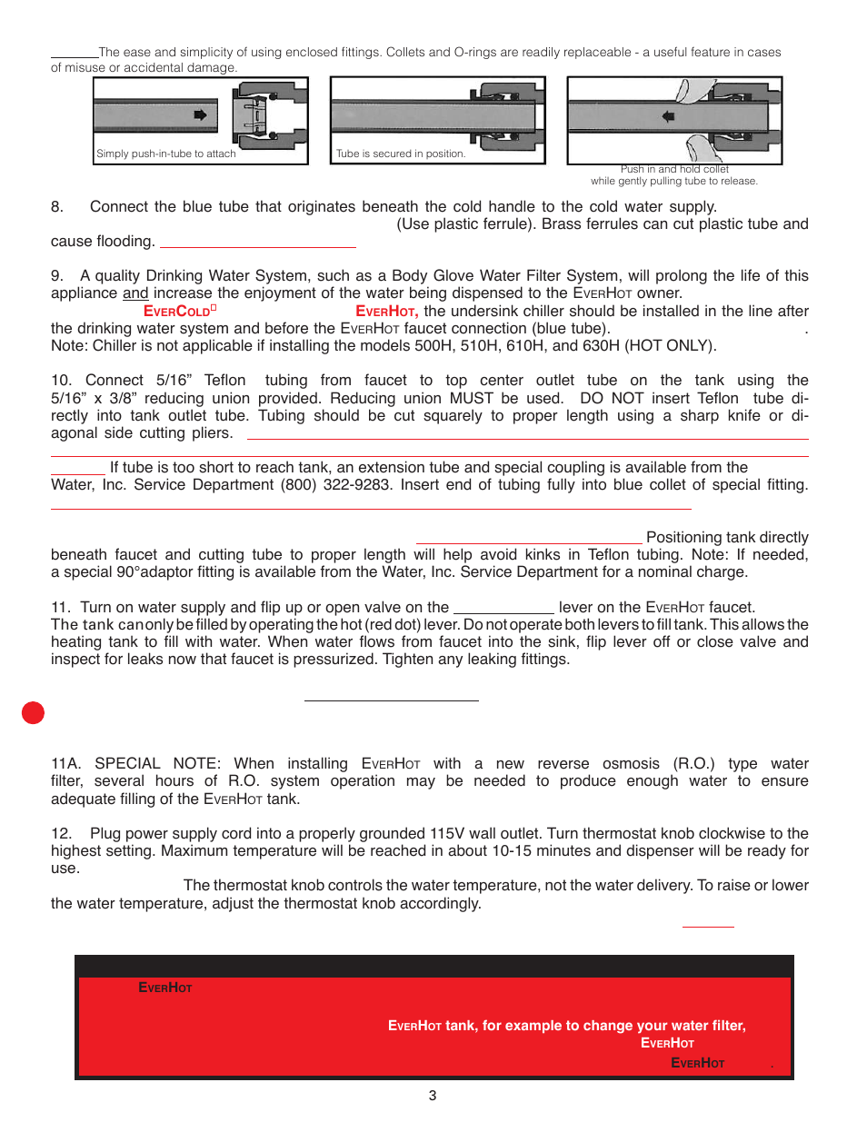 Water Inc LVH 1310 User Manual | Page 3 / 4