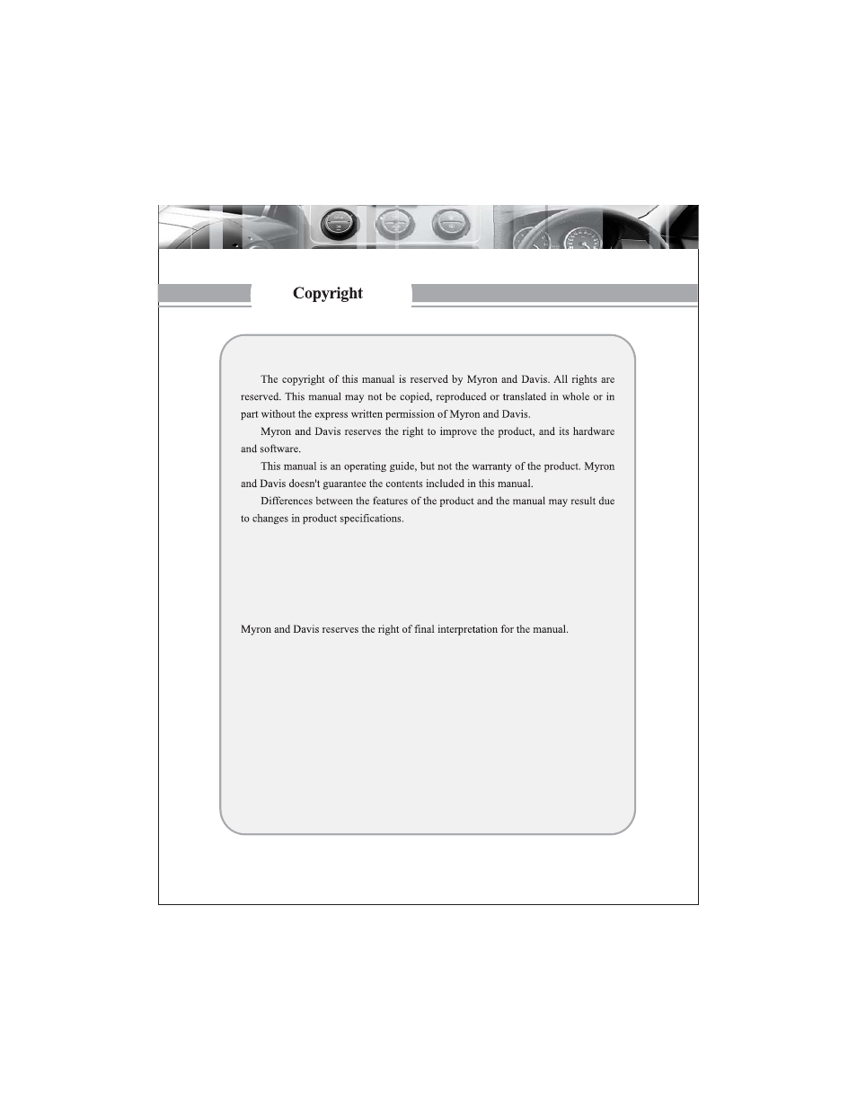Myron&Davis NV7HCV1 User Manual | Page 2 / 65