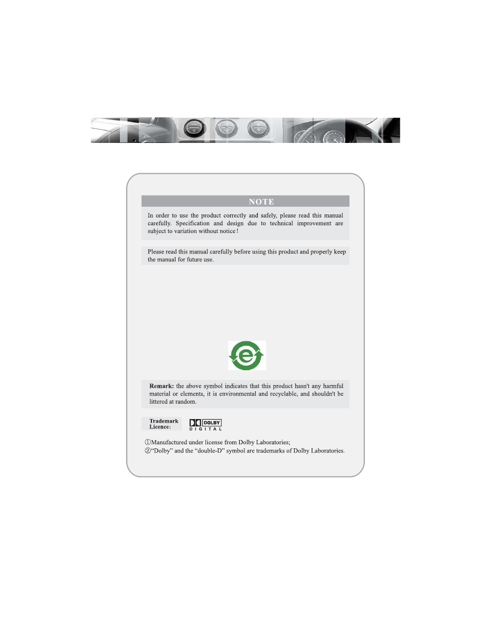 Myron&Davis NV7HCV1 User Manual | Page 4 / 65