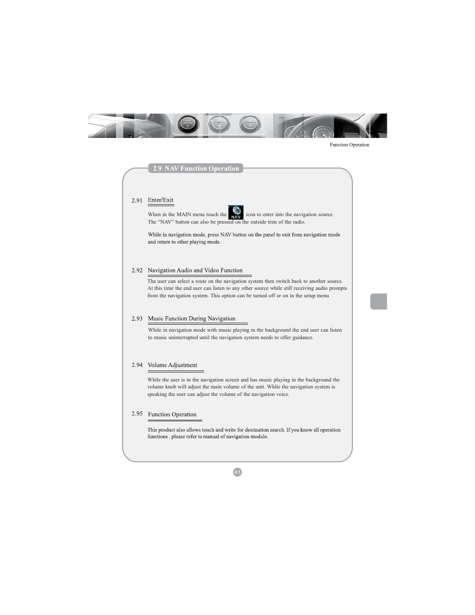 Myron&Davis NV7HCV1 User Manual | Page 44 / 65