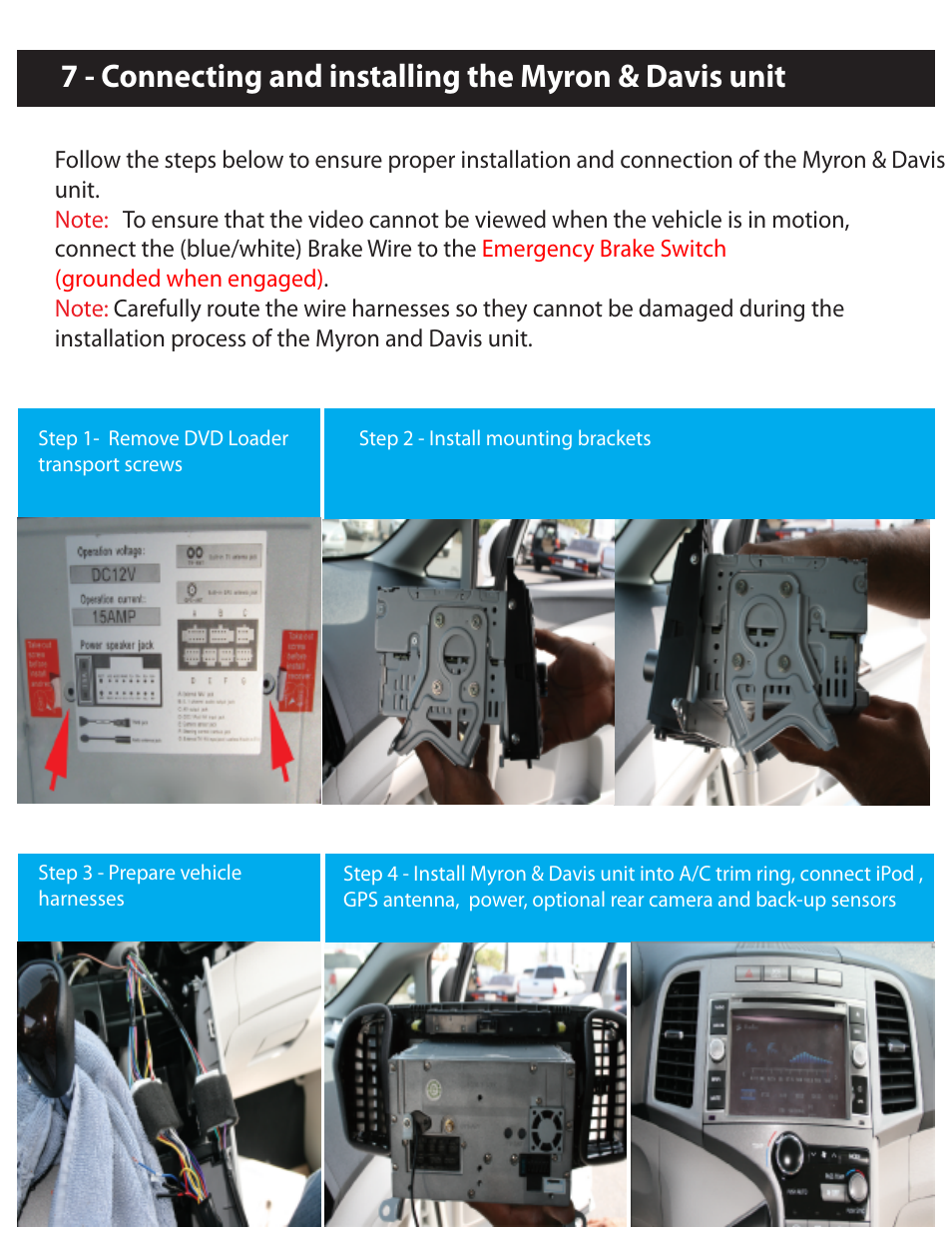 Myron&Davis NV7TVZ1 User Manual | Page 7 / 10