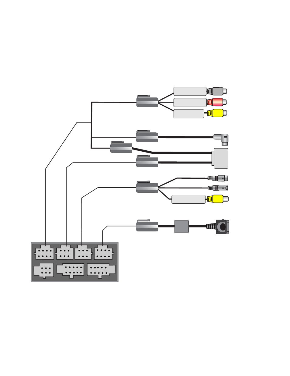 1 out of 3, Multi-function compound interface, Av input wire a | Tv connecting wire(accessory of tv box), Ipod adapter (optional), Optional), Connected to ipod | Myron&Davis NV7TPR1 User Manual | Page 9 / 11