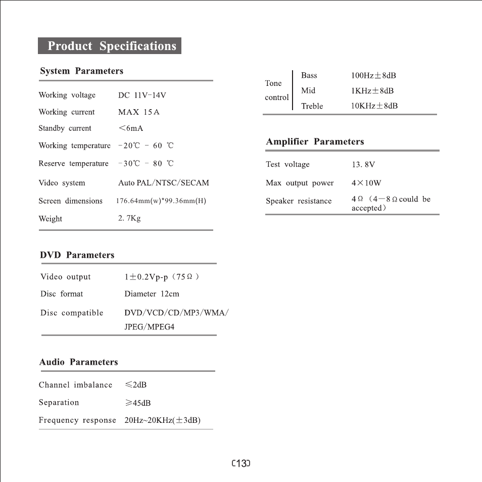 页 15 | Myron&Davis NV8TCM1 User Manual | Page 15 / 17