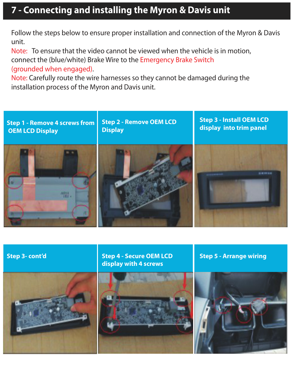 Myron&Davis NV8ACC1 User Manual | Page 9 / 14